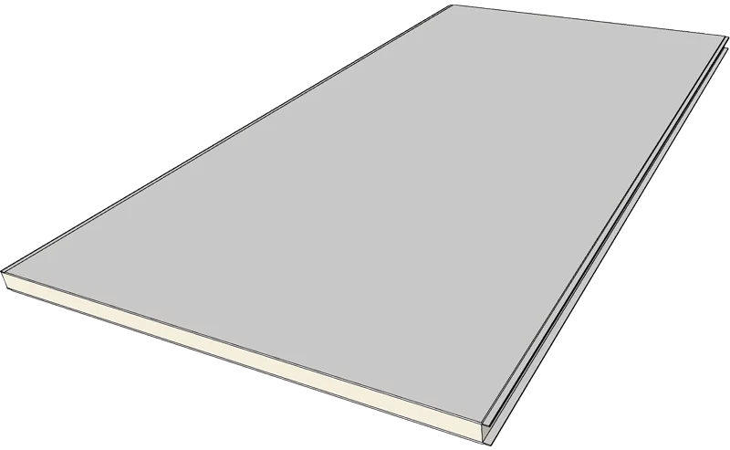 sandwich panel flat